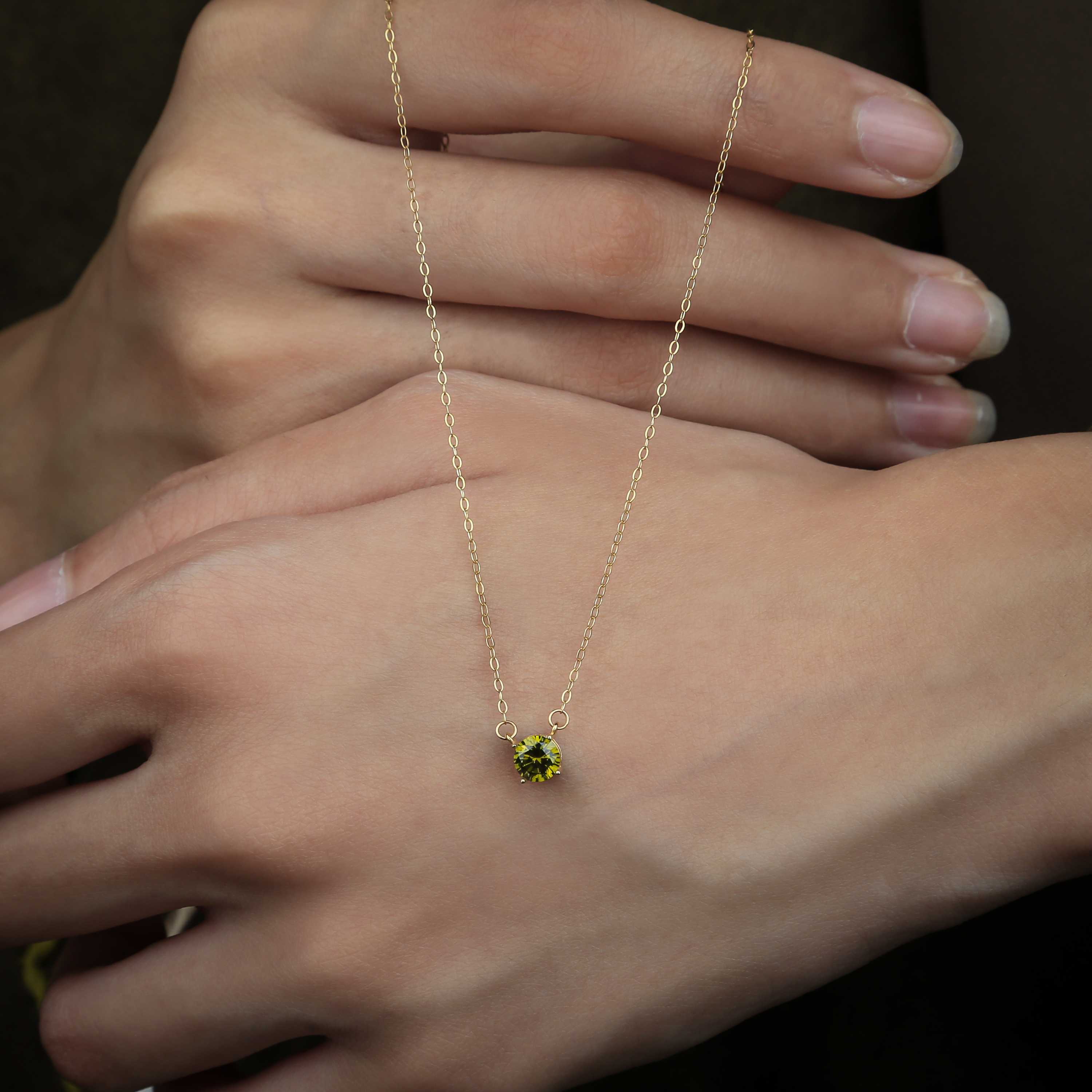 18 karat gold choker, made in Turkey - (H-0926)